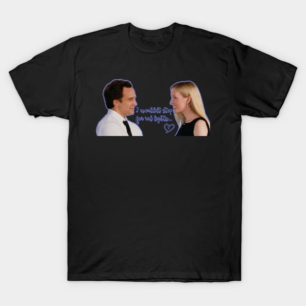 West Wing Josh and Donna Red Lights T-Shirt by baranskini